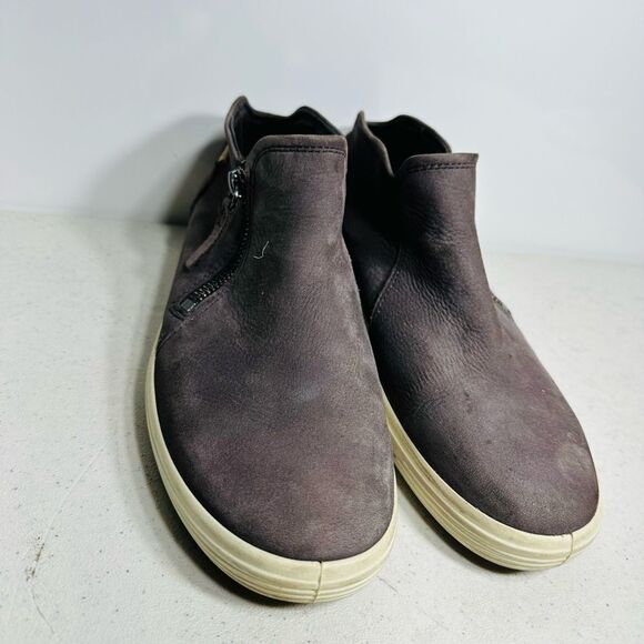 Ecco - Soft 7 Brown Taupe, Suede Nubuck  Booties Women's EU 38 -US Size 7 / 7.5 - Picture 3 of 7